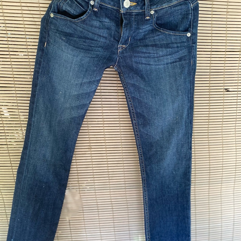 Hudson Bavaria Crop Straight Cuff Jeans